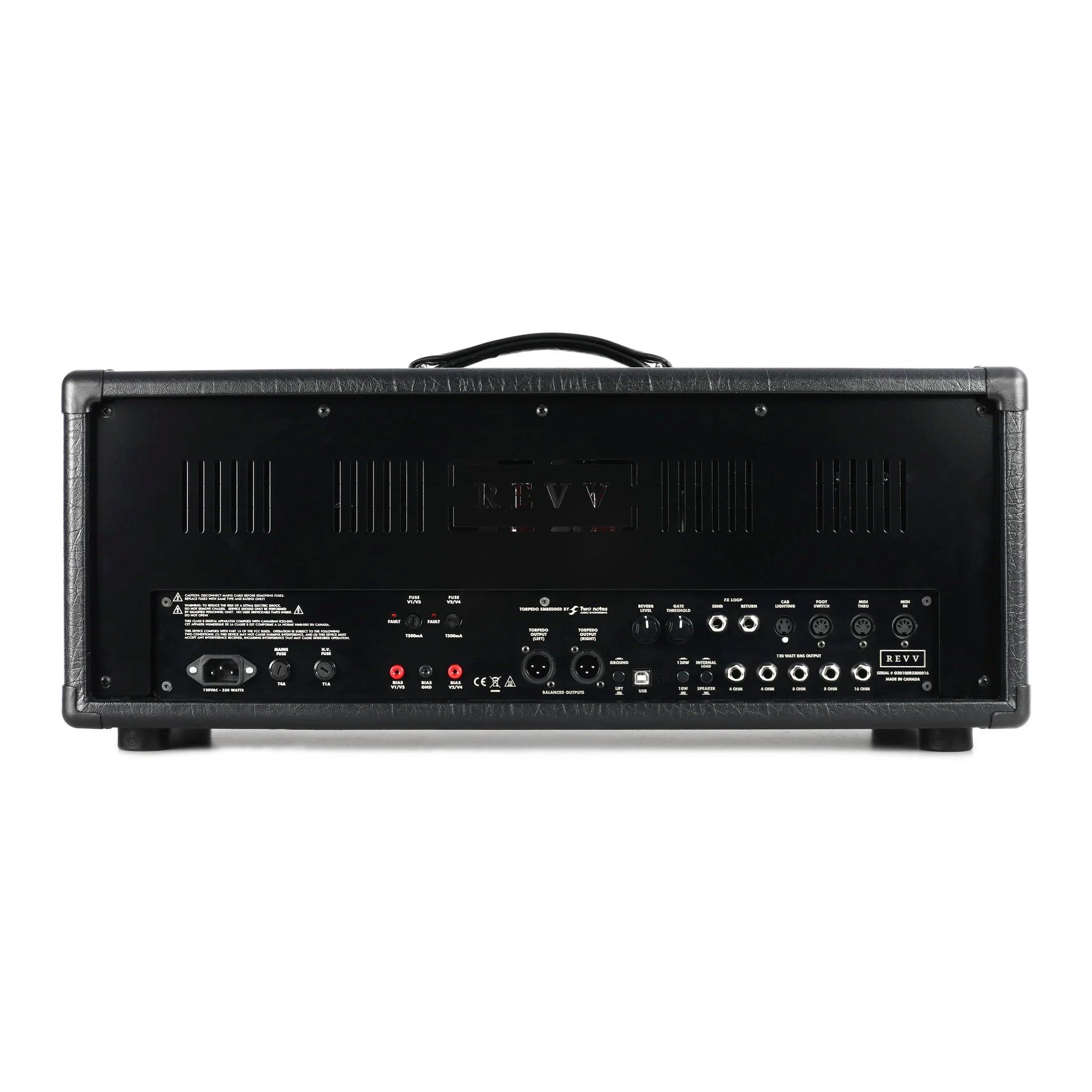 Generator 100R MK3 Tube Head Amp 120-Watt Black